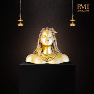 Brass Adiyogi Bust – The Source of Yoga
