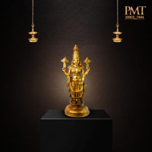 Brass Lord Venkateswara (Balaji) Standing Idol