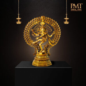 Brass Mahakali (Shiva Shakti Cosmic Form)