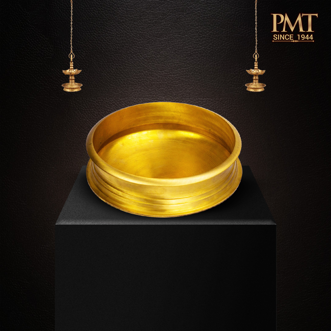 Bronze Uruli (Traditional Kerala Décor & Pooja Vessel)