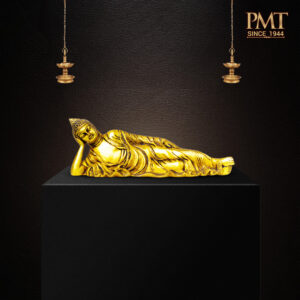 Reclining Buddha Brass Idol – Mahaparinirvana Posture
