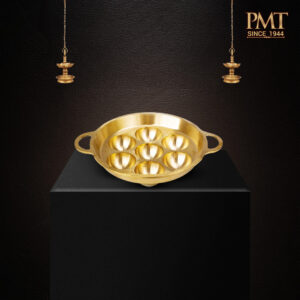 Traditional Brass Unniyappakara – Kerala Style